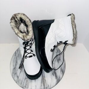 Totes Lisa Snow Boot - Women's - White Size 8M